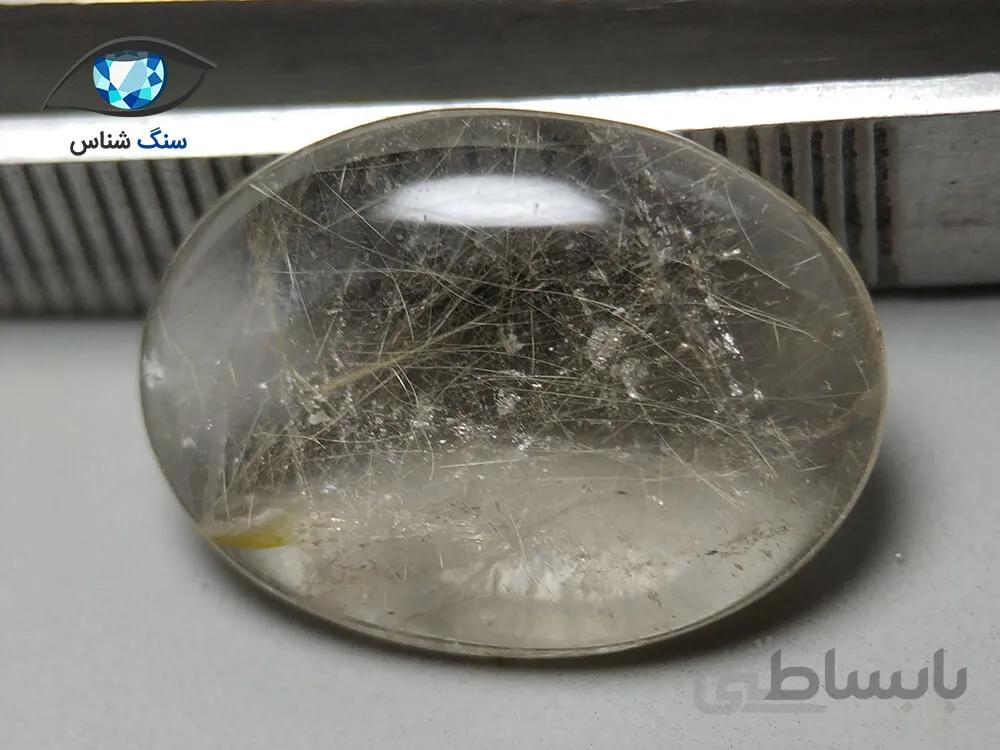 سنگ در مویی بیضی 3.1 گرم