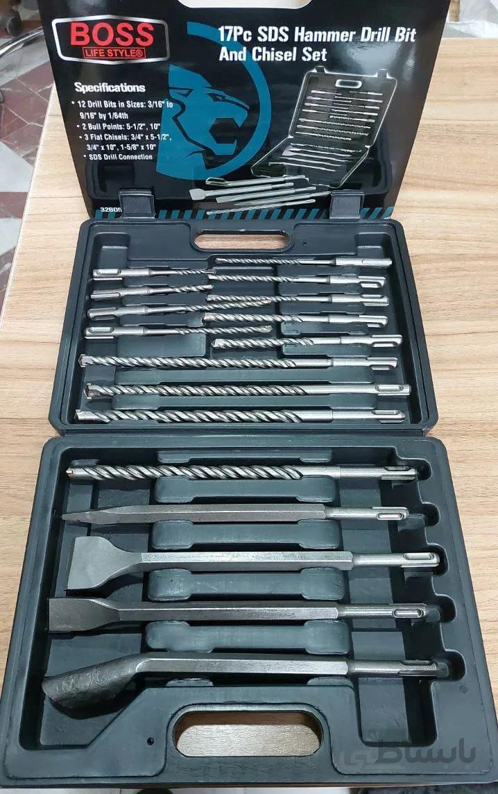 مجموعه 17 عددی مته و قلم باس مدل CP-17Pcs