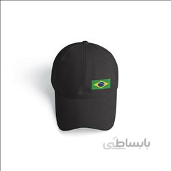 کلاه کتان مشکی برزیل