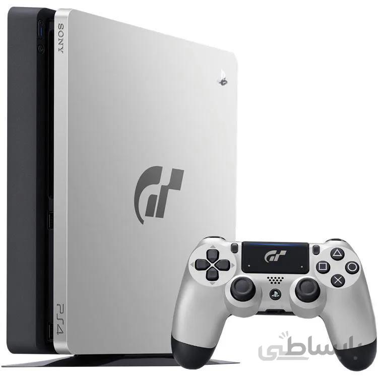 کنسول بازی سونی PS4 Slim Gran Turismo | حافظه 1 ترابایت ا PlayStation 4 Slim 1TB Bundle Gran Turismo Limited Edition