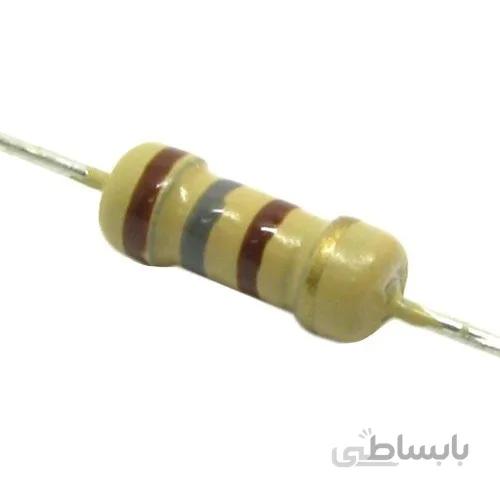 مقاومت 180 اهم 1/4 وات 5 درصد
