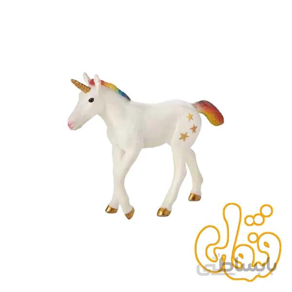 کره اسب تک شاخ رنگین کمانی Unicorn baby rainbow 387360