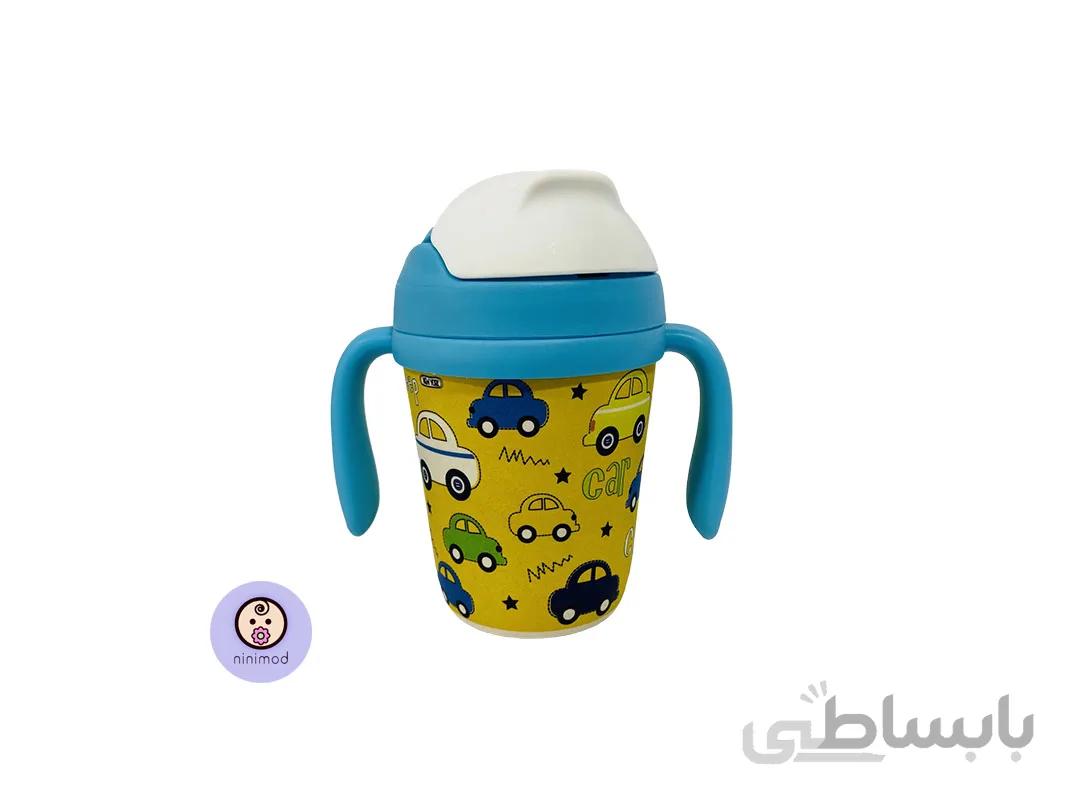 لیوان آبمیوه خوری بامبو کد 03
