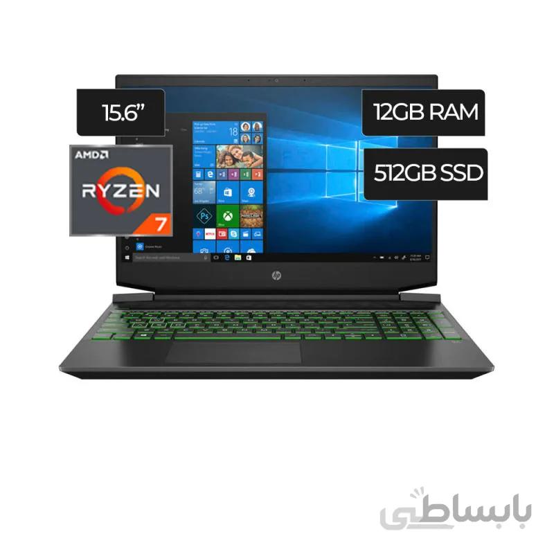 لپ تاپ 15.6 اینچی اچ‌پی مدل Pavilion Gaming 15-EC1046