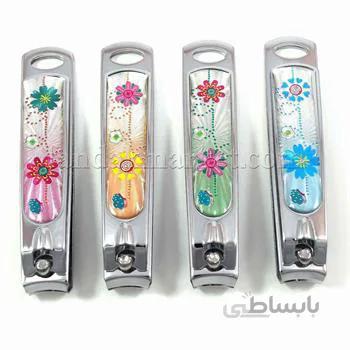ناخن گیر استیل طرح گل