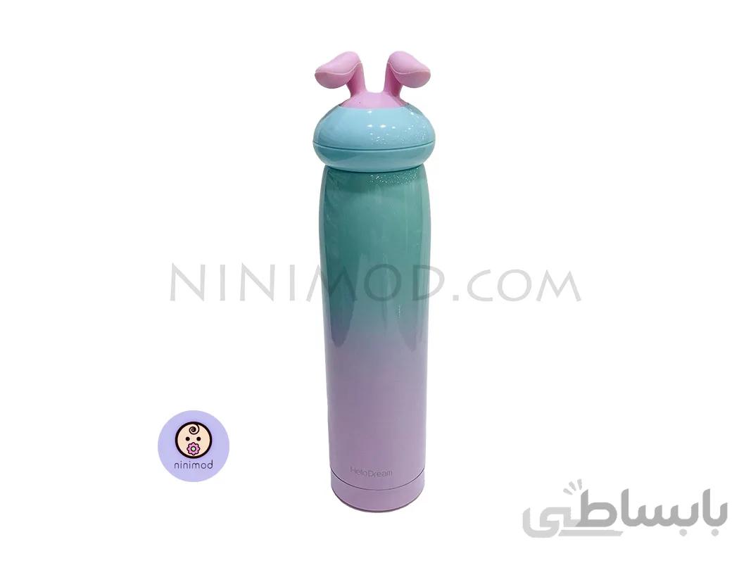 فلاسک آب Hello Dream رنگ صورتی