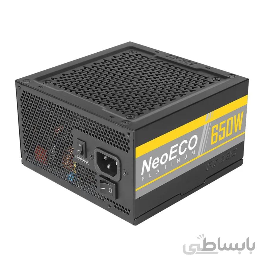 پاور 650 وات انتک Ne650 Platinum Full Modular ا ANTEC Ne650 650W Platinum Full Modular Power Supply