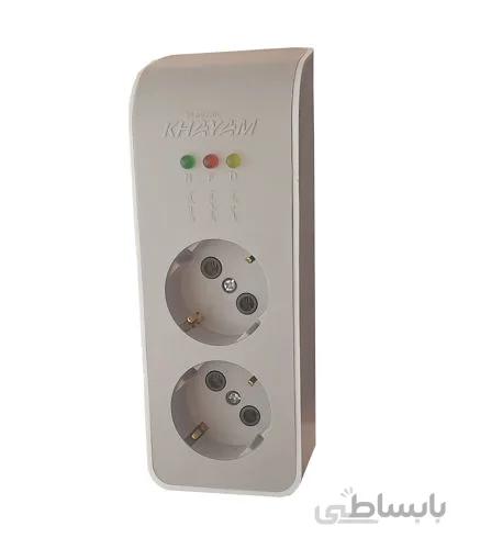 محافظ ولتاژ پکیج/یخچال خیام الکتریک ارت دار دوشاخه دار