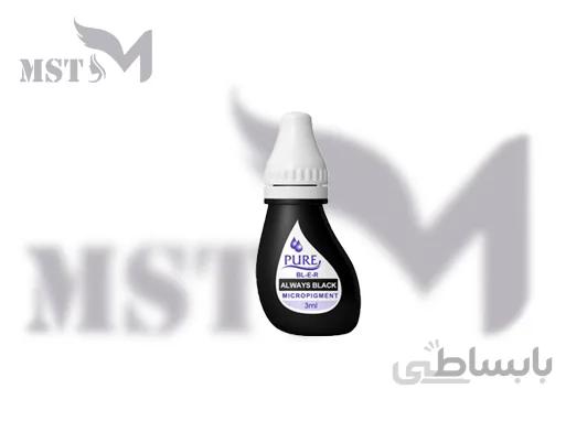 رنگ pure always black