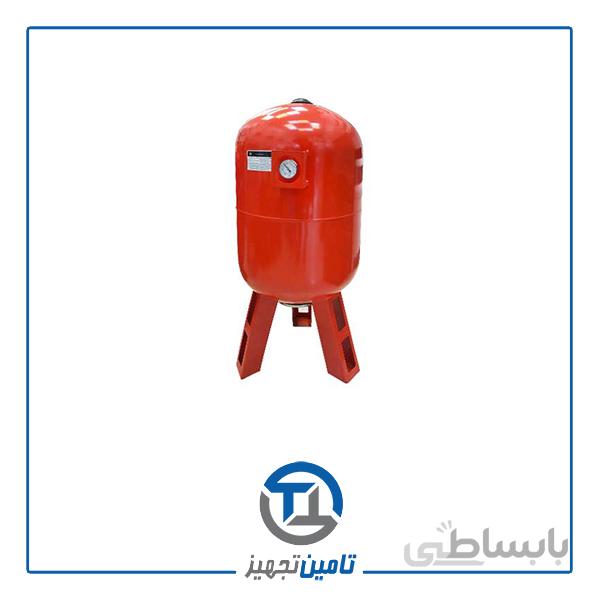 منبع انبساط بسته 200 لیتری 10bar درجه دار HTM