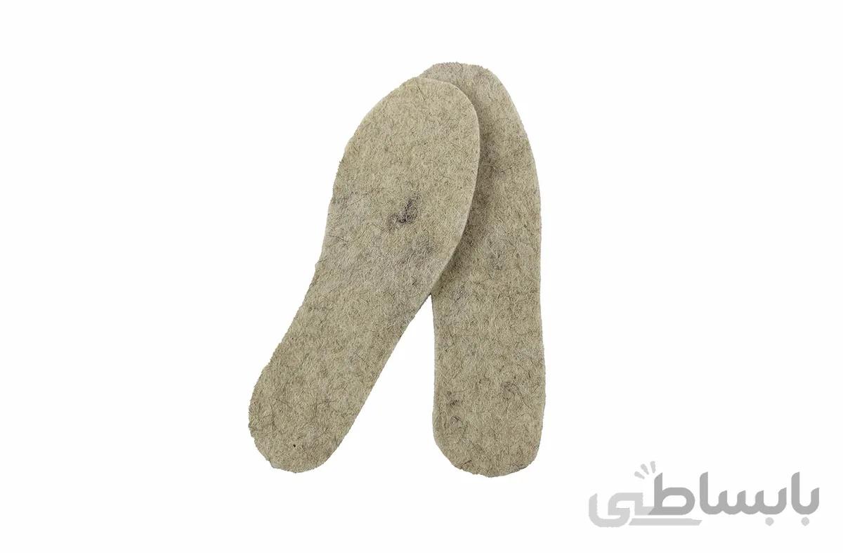 کفی کفش نمدی طبی و طبیعی