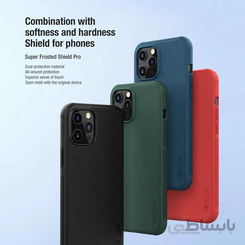 قاب نیلکین مدل frosted shield مناسب گوشی موبایل iPhone 12 Pro