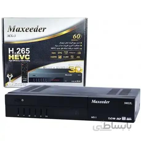 گیرنده دیجیتال مکسیدر Settop Box Maxeeder MX3-3002 DVB-T2
