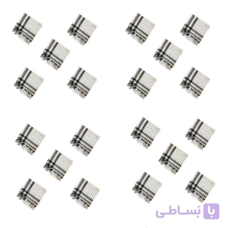 چفیه مدل ch10 بسته 20 عددی — تصویر 1