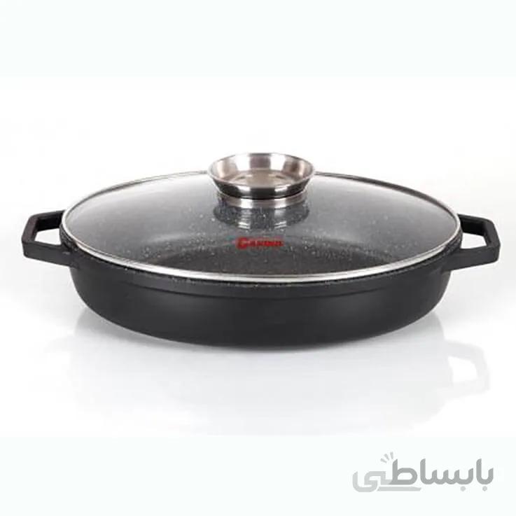 تابه بیضی کاندید سایز ۳۳ مدل Silver