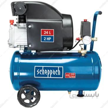 کمپرسور باد 24 لیتر 1100 وات شپخ مدل 5906135901 - HC26 ا Scheppach 5906135901 - HC26 COMPRESSOR
