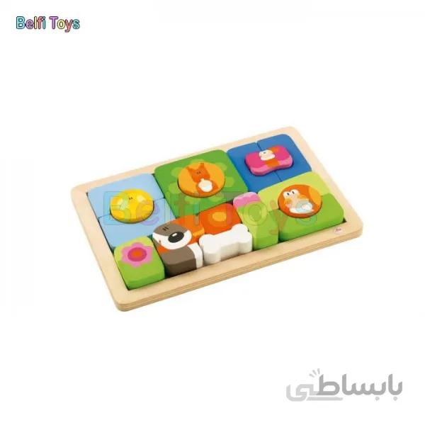 پازل چوبی 16 قطعه Sevi