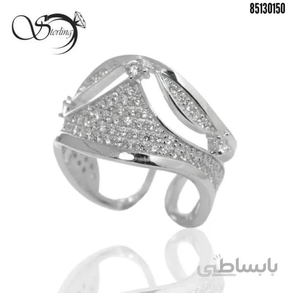 انگشتر نقره زنانه کد:۲۳۷۳