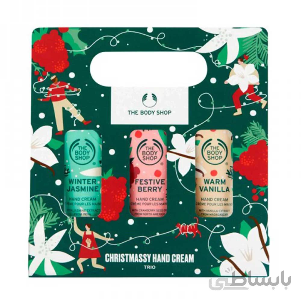 پک سه عددی کرم دست مرطوب کننده the body shop ا hand cream paks 3number the body shop