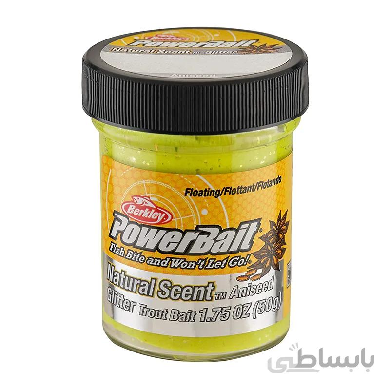 خمیر برکلی پاور بیت قزل الا انیس Berkley PowerBait Anis Sunshine Yellow