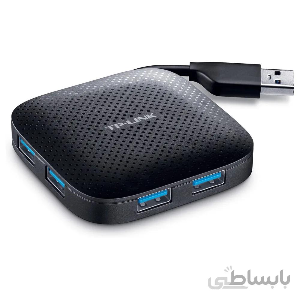 هاب USB 3.0 چهار پورت تی پی-لینک مدل UH400 ا TP-LINK UH400 4-Port USB 3.0 Hub