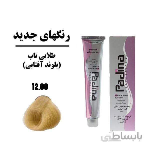 رنگ مو پادینا 100 میل طلائی ناب (بلوند آفتابی) 12.00