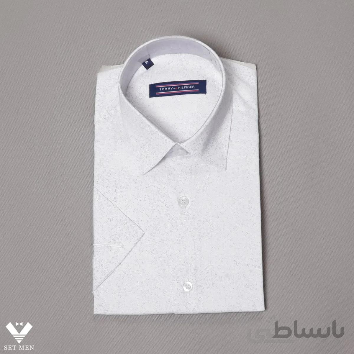 پیراهن استین کوتاه Tommy Hilfiger طرح دار pn172