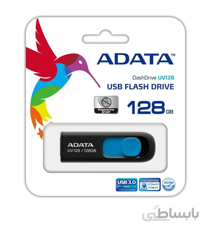 فلش مموری ای دیتا با ظرفیت 128 گیگابایت ا DashDrive-UV128-USB-3.0-Flash-Memory-128GB