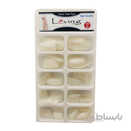 ناخن مصنوعی لاوینگ نایس مدل TNS 120 بسته 120 عددی