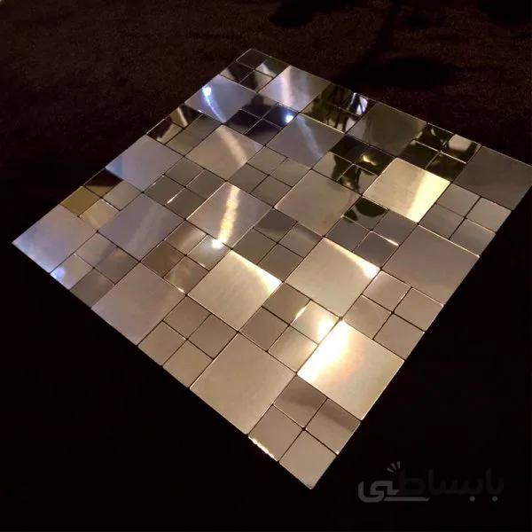 بین کابینتی مربعی طلایی براق و خشدار S905