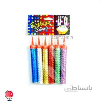 فشفشه روی کیک 6 عددی