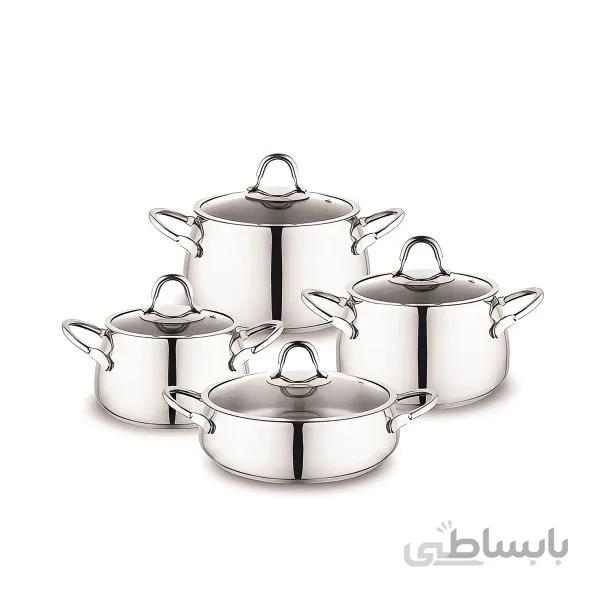 سرویس پخت و پز 8 پارچه شفر مدل Trendy