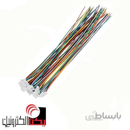 کانکتور SH ماده 7 پین1 میلی متر سیم دار(SMD)