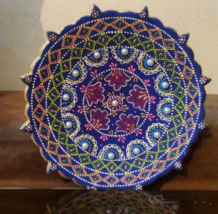 بشقاب خورشیدی جواهرکاری کد ۱۰۹۹۴