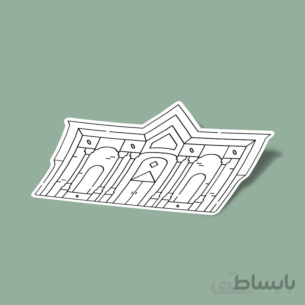 استیکر قلعه چالشتر-چهارمحال و بختیاری