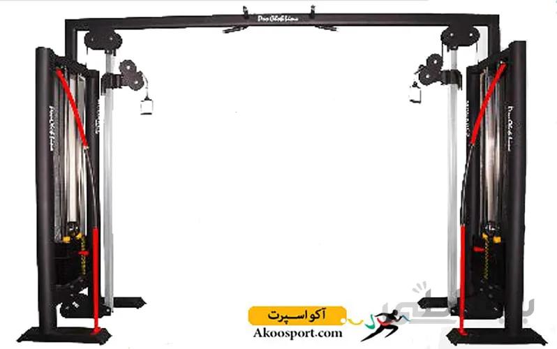 دستگاه صلیب کراس آور ماشینی متحرک مبارز