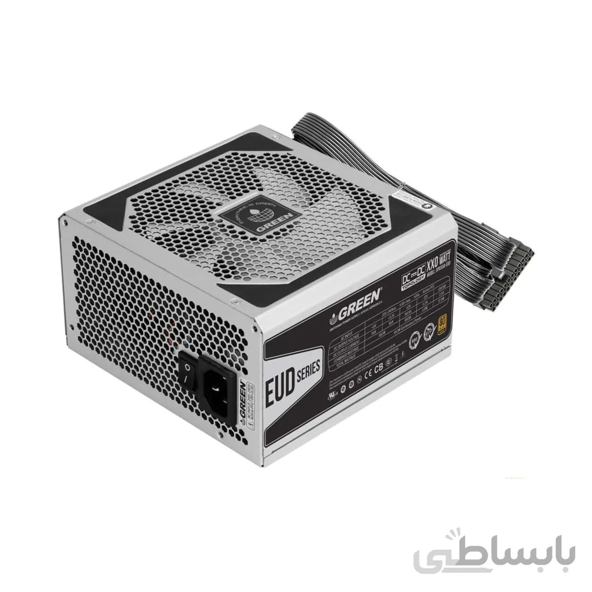 منبع تغذیه کامپیوتر گرین مدل GP380A-EUD