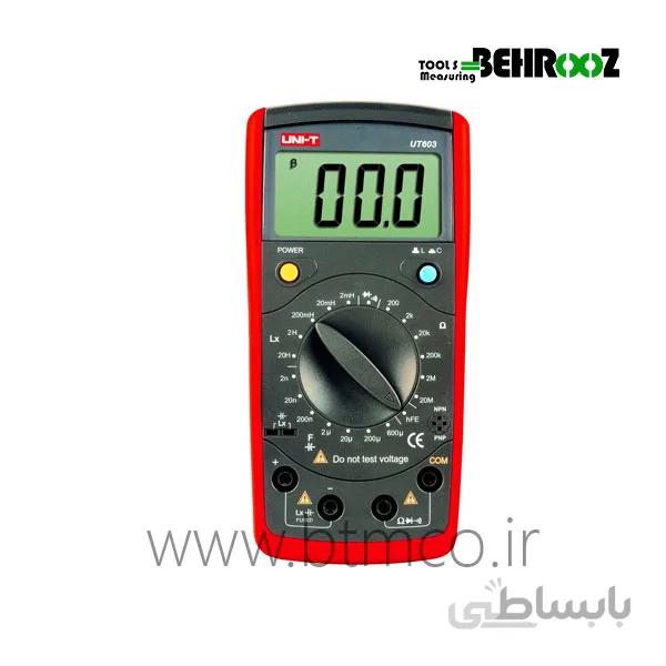 LCR متر یونیتی UNI-T UT 603 ا LCR METER UT603 UNI-T