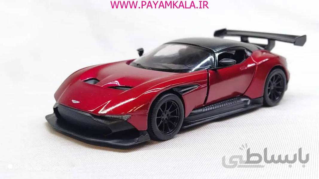 ماشین فلزی استون مارتین (ASTON MARTIN VULCAN KINSMART) سرخابی