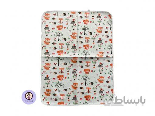 زیرانداز تعویض پوشاک طرح Squirrel