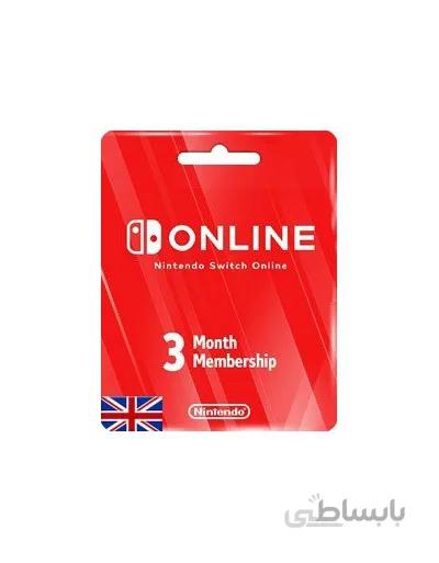 Nintendo Switch Online سه ماهه UK ☎
