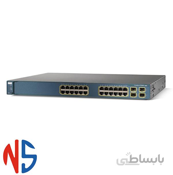 سوئیچ سیسکو WS-C3560G-24PS-S