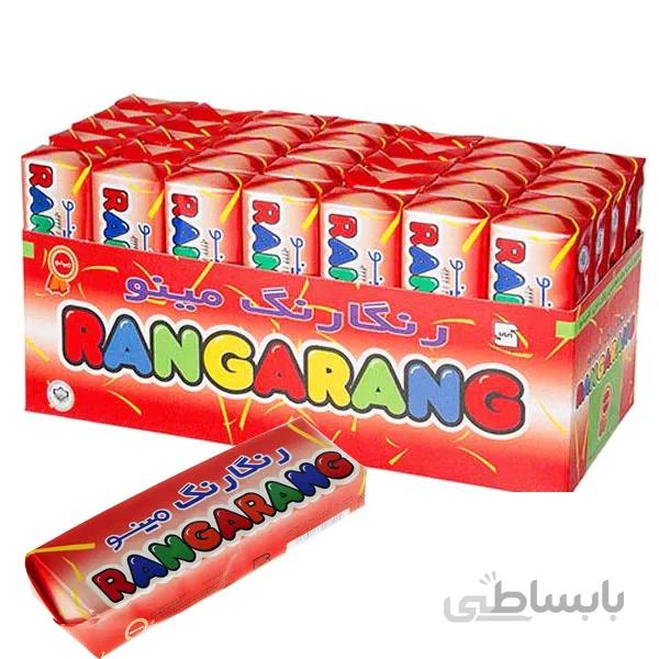 ویفر رنگارنگ بسته 35 عددی