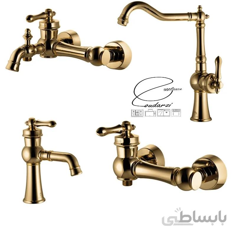 شیرآلات درخشان مدل آکوا گلد