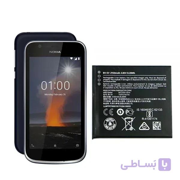 باتری اصلی نوکیا Nokia 1- BV-5V — تصویر 1