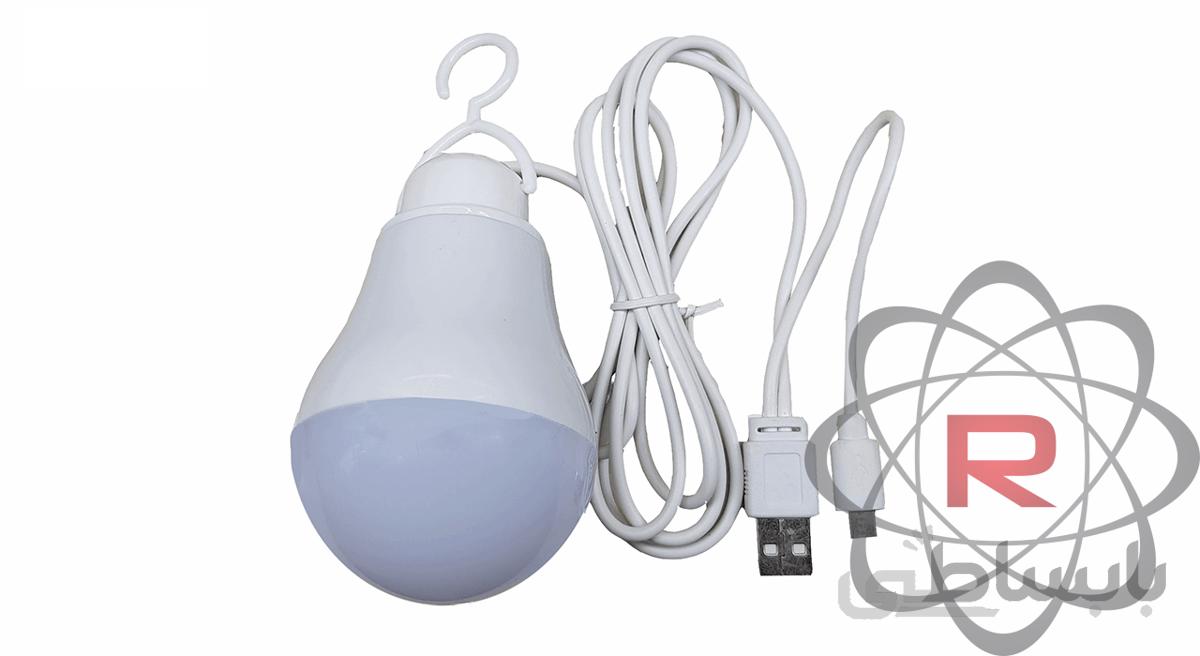 چراغ قوه آویز تاپ کور مدل USB-OTG