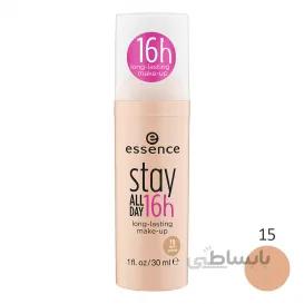 کرم پودر بادوام اسنس شماره ۱۰ ا Essence Stay All Day 16h Makeup 10