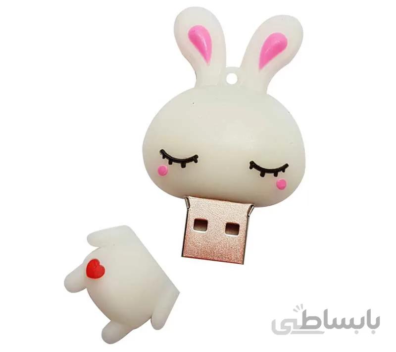 فلش مموری عروسکی خرگوش مدل RO18 ظرفیت 32 گیگابایت ا Rabbit RO18 Flash Memory 32GB