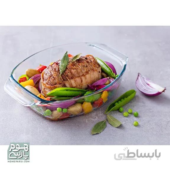 ظرف پخت پیرکس مدل بیضی Irresistible