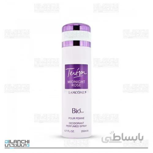 اسپری خوشبو کننده بدن بانوان بیو استار مدل MIDNIGHT ROSE حجم 200 میلی لیتر